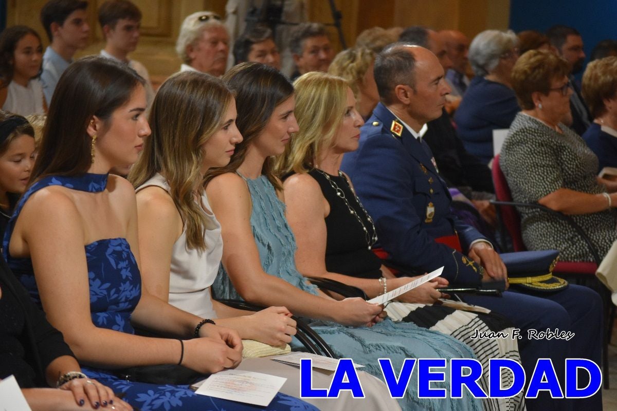 Imágenes de la entrega del título de Hijo Predilecto de Caravaca al general Pascual Soria