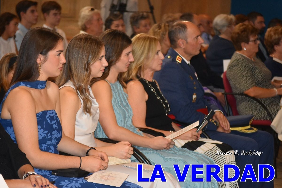 Imágenes de la entrega del título de Hijo Predilecto de Caravaca al general Pascual Soria