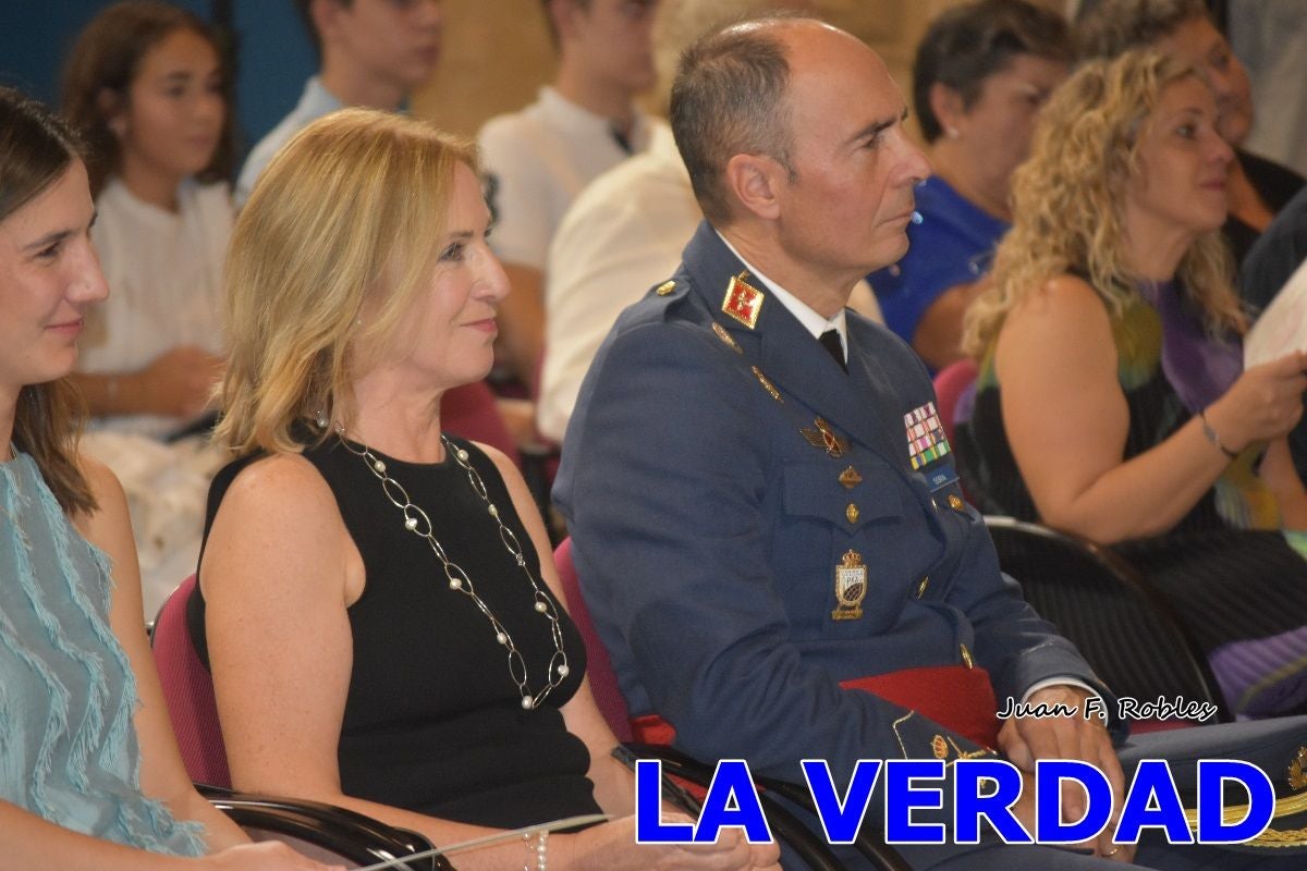 Imágenes de la entrega del título de Hijo Predilecto de Caravaca al general Pascual Soria