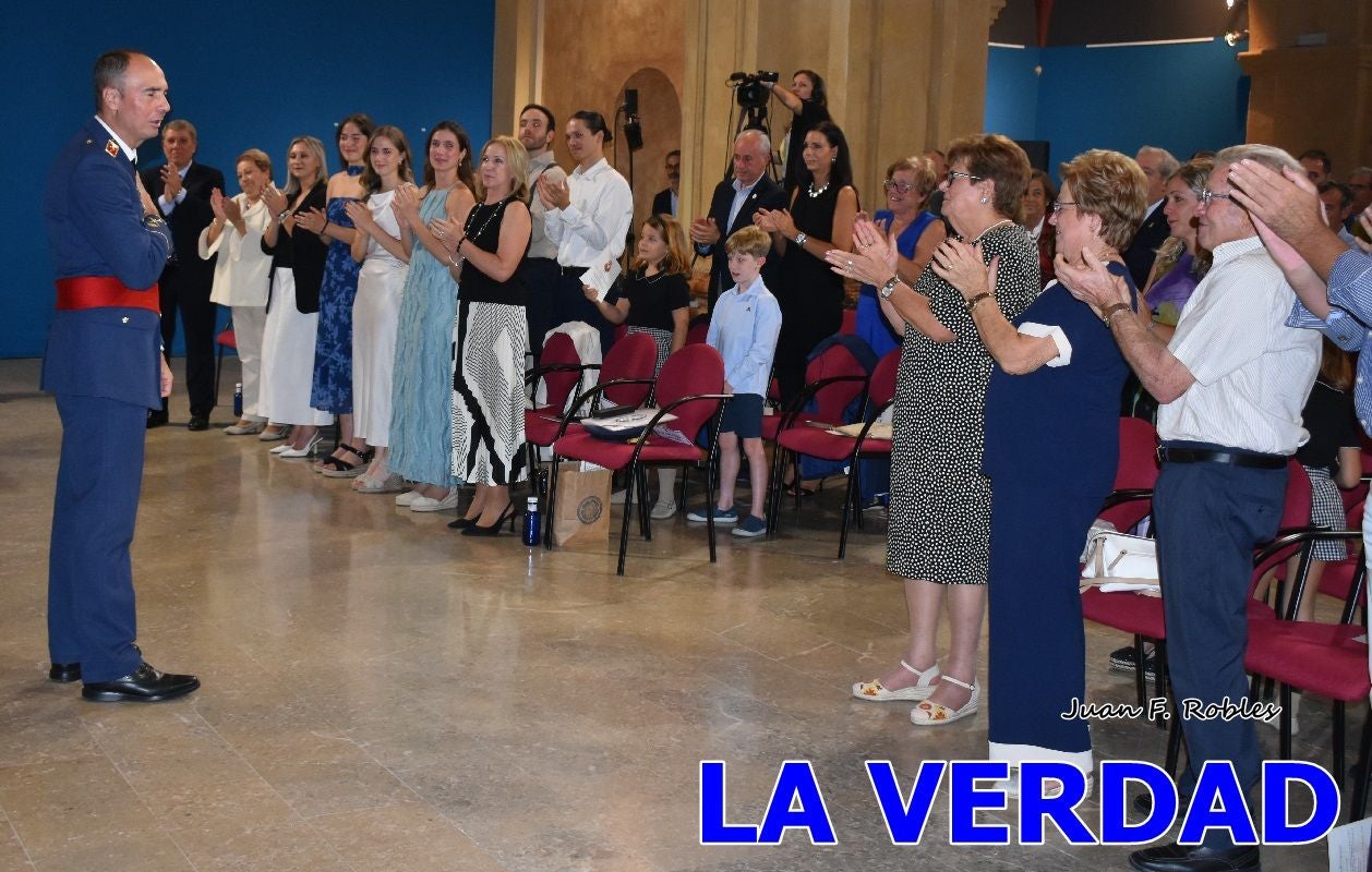 Imágenes de la entrega del título de Hijo Predilecto de Caravaca al general Pascual Soria