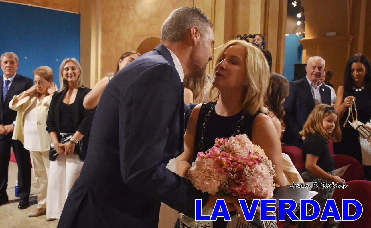 Imágenes de la entrega del título de Hijo Predilecto de Caravaca al general Pascual Soria