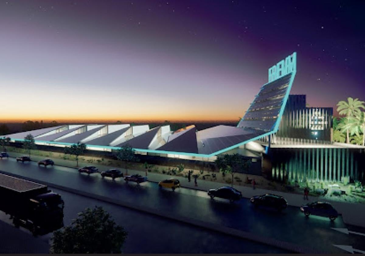 Recreación del centro de formación de la Fremm en el polígono de Los Camachos.