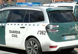Un coche de la Guardia Civil.
