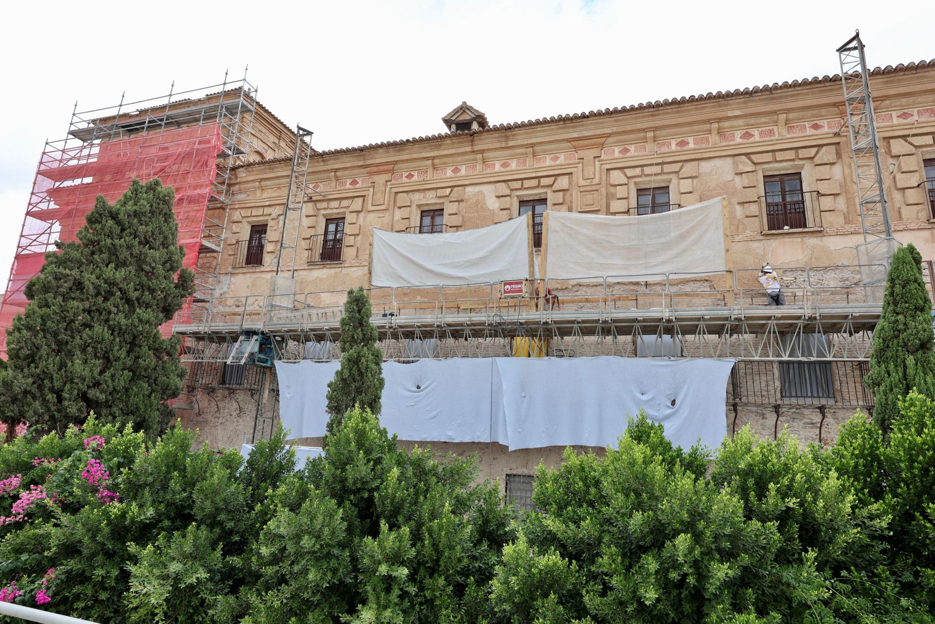 La inauguración del claustro del Monasterio de Los Jerónimos de Murcia, en imágenes