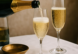 El champán, elegancia y complejidad