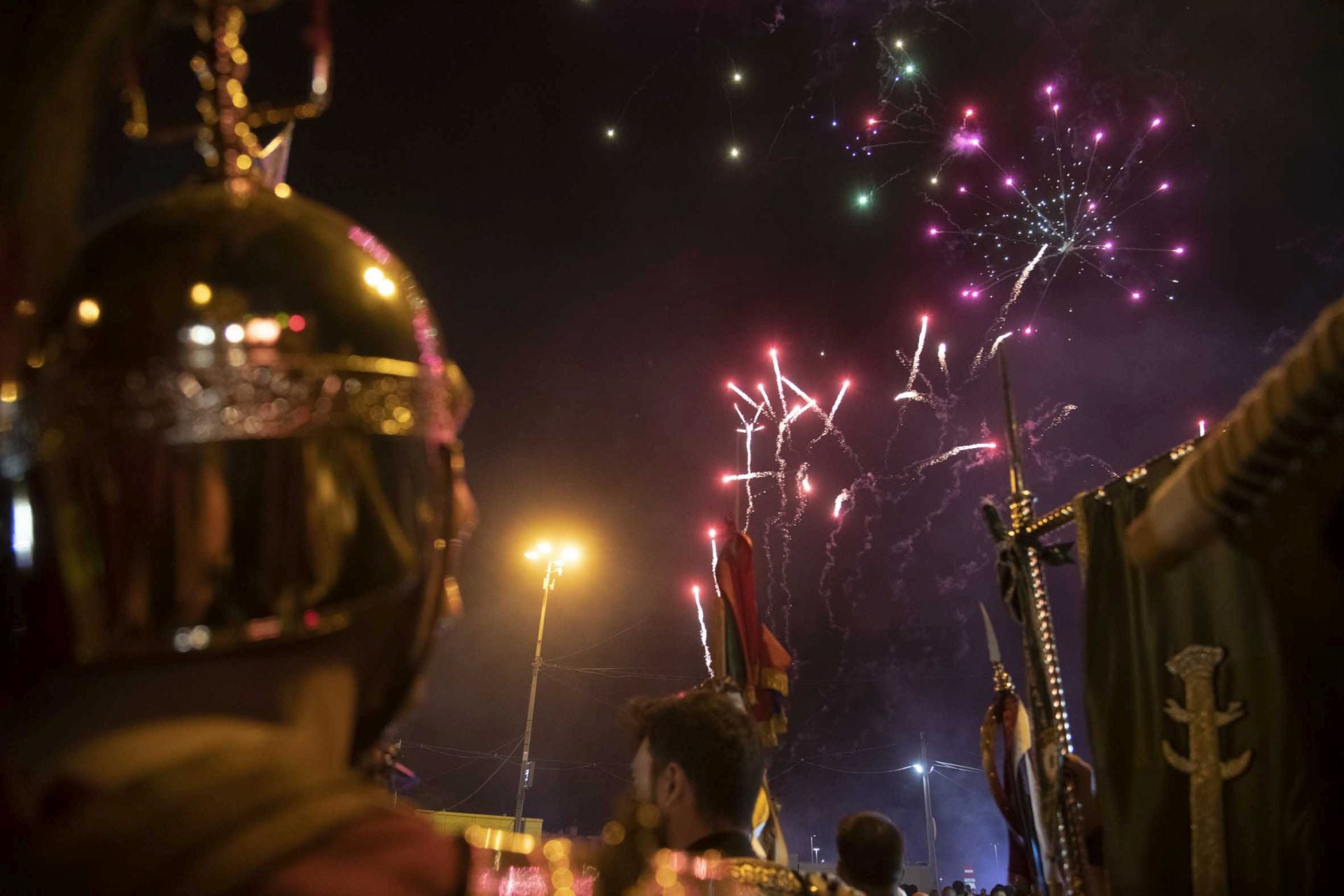 Las imágenes del cierre pirotécnico al Año XXXVI en las fiestas de Carthagineses y Romanos