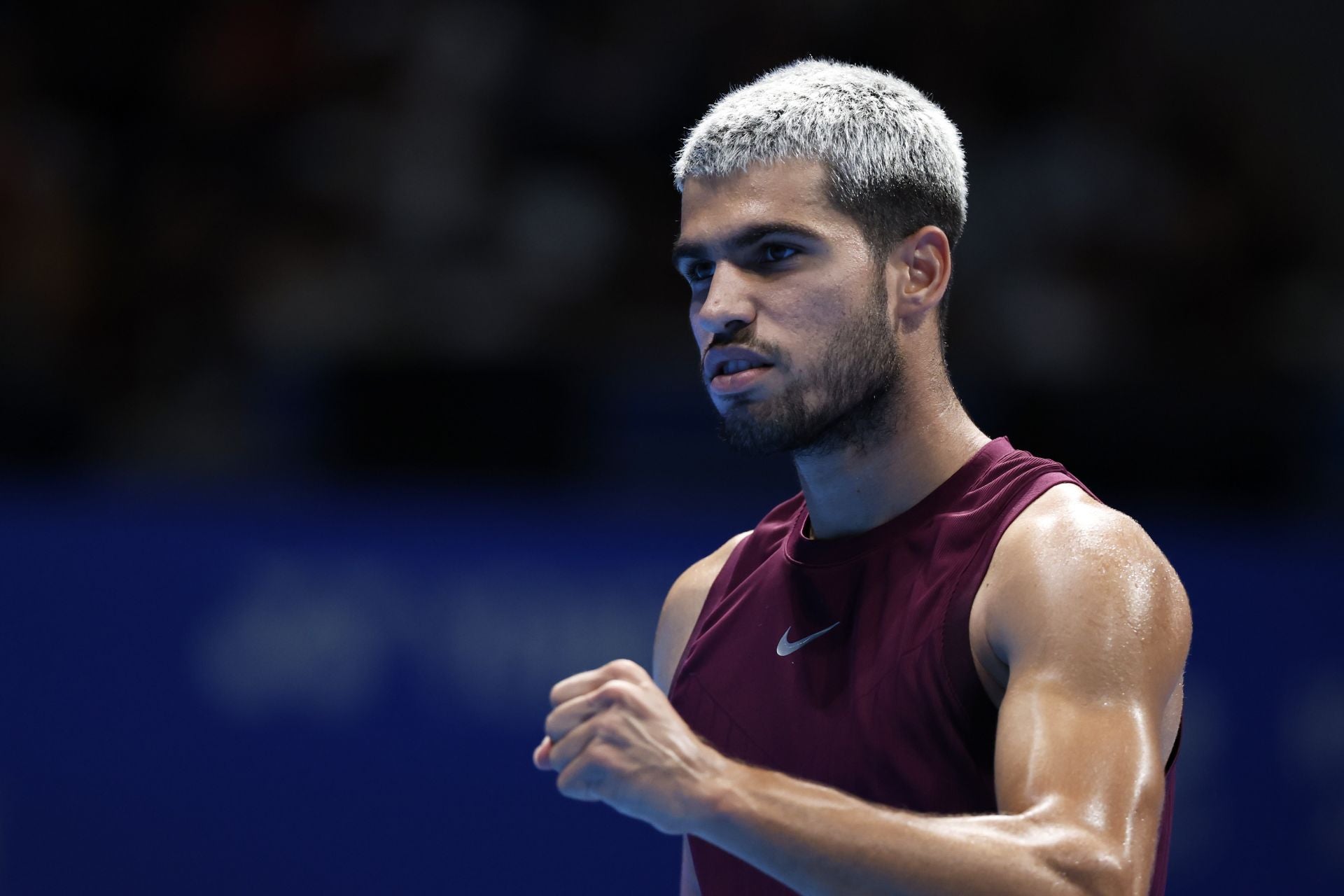 En imágenes, Carlos Alcaraz gana en Tokio su octavo título del año