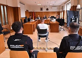 El acusado, este martes, durante el juicio.