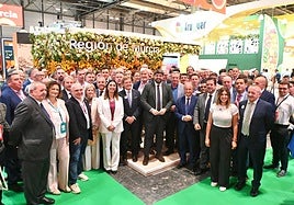 La delegación de la Comunidad, este miércoles, en Fruit Attraction