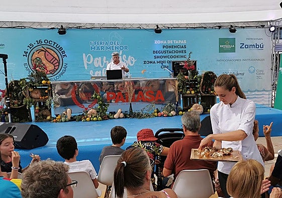 Ponencia con degustación en el Encuentro Gastronómico Paraíso Salado.