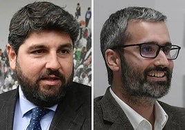 Fernando López Miras y Francisco Lucas.