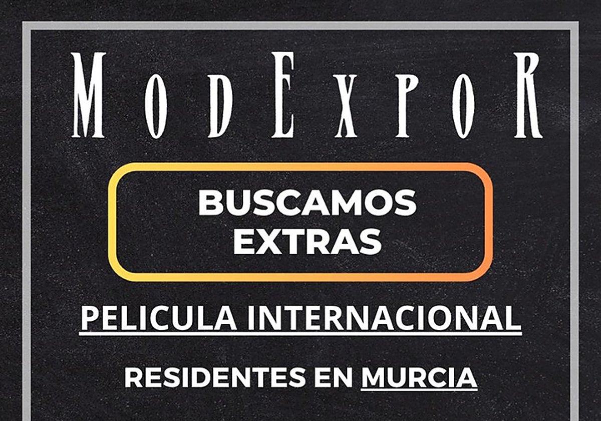 Anuncio de la productora malagueña.