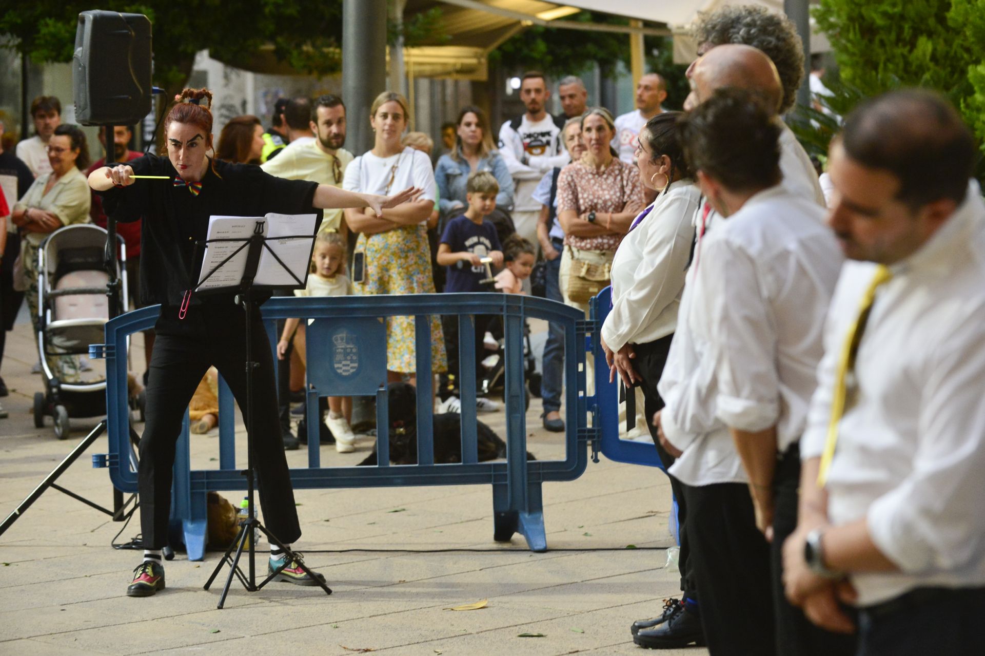 Las imágenes del espectáculo &#039;Coro de cámara... ¡y acción!&#039; en Molina