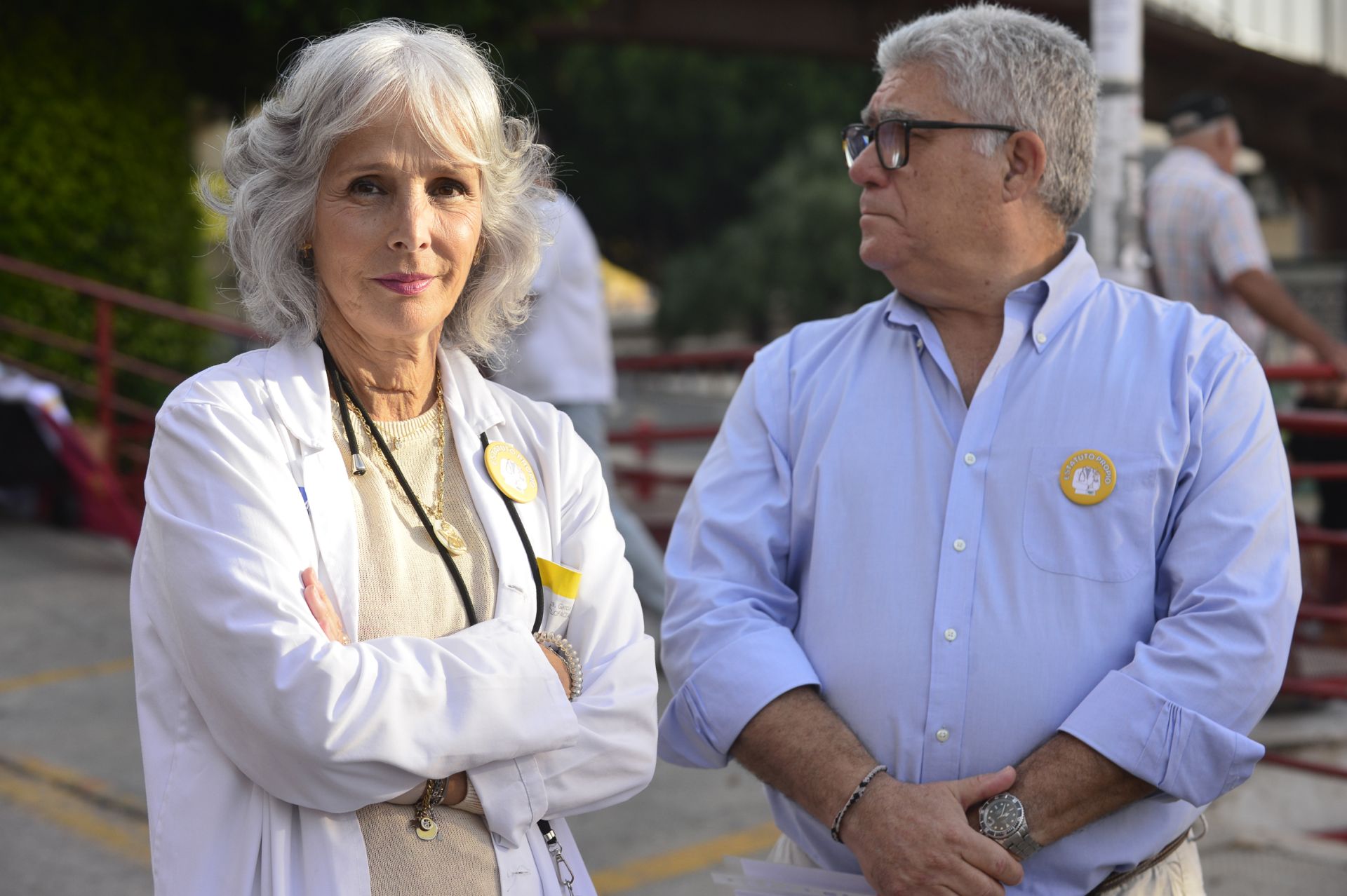 En imágenes, huelga nacional de médicos en la Región de Murcia