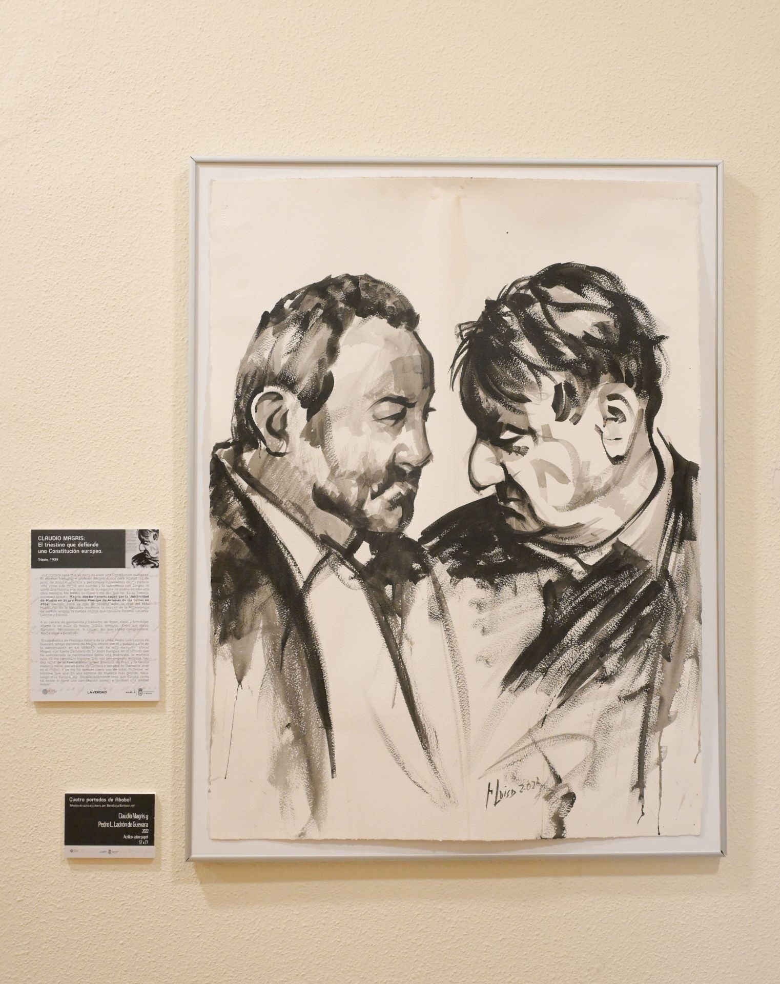 La exposición del Archivo de Murcia dedicada a cuatro escritores que fueron portada de Ababol, en imágenes