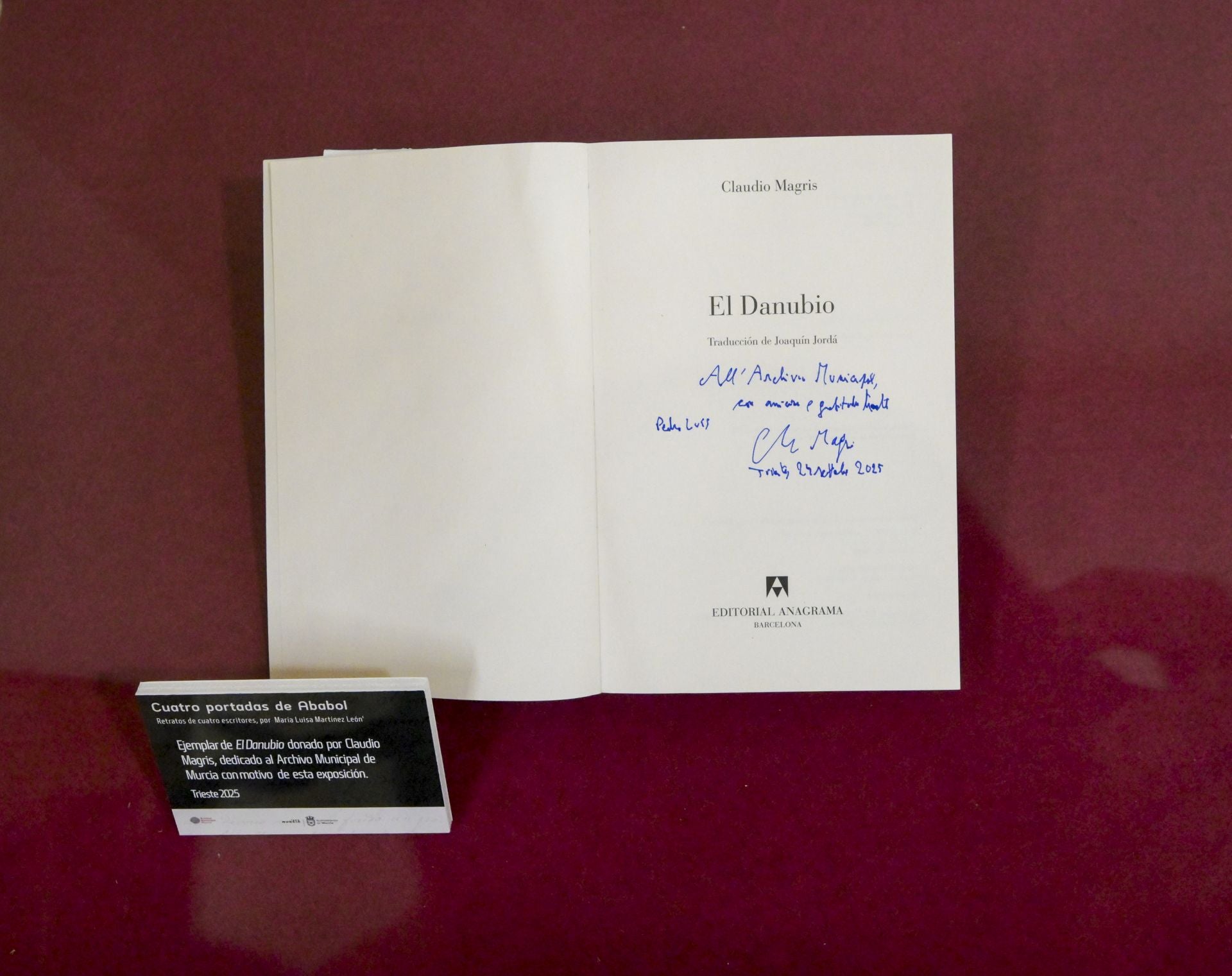 La exposición del Archivo de Murcia dedicada a cuatro escritores que fueron portada de Ababol, en imágenes