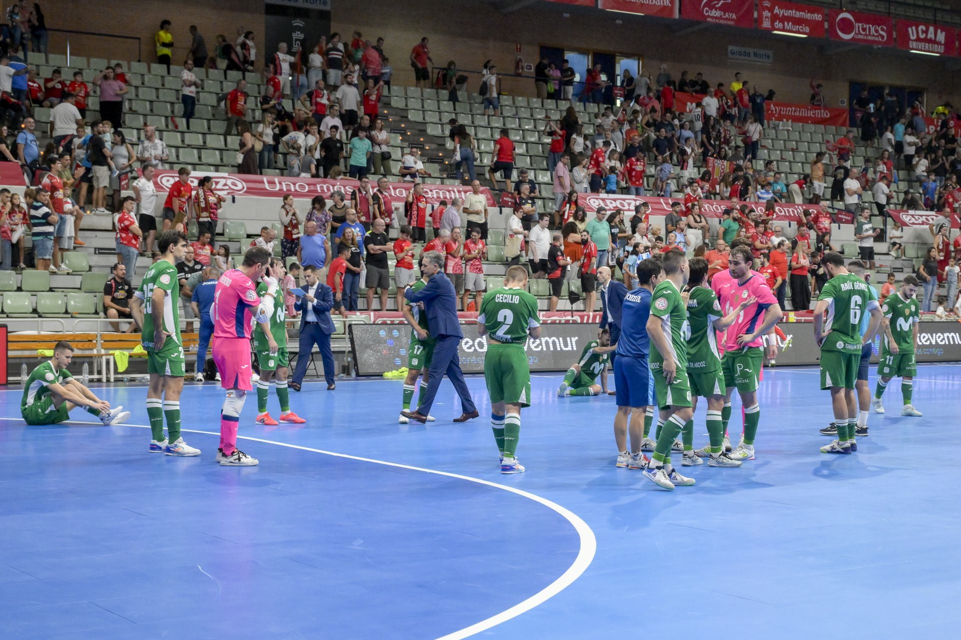 En imágenes, la victoria de ElPozo Murcia ante Movistar Inter