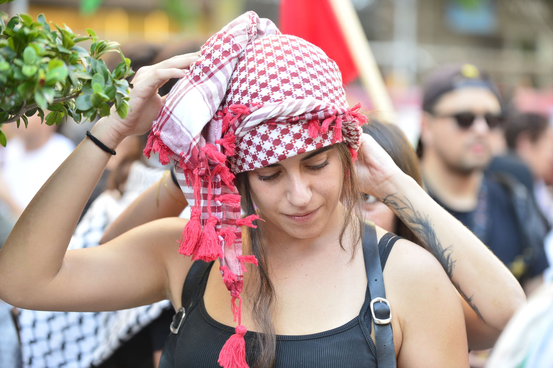 La masiva manifestación por Gaza en Murcia, en imágenes