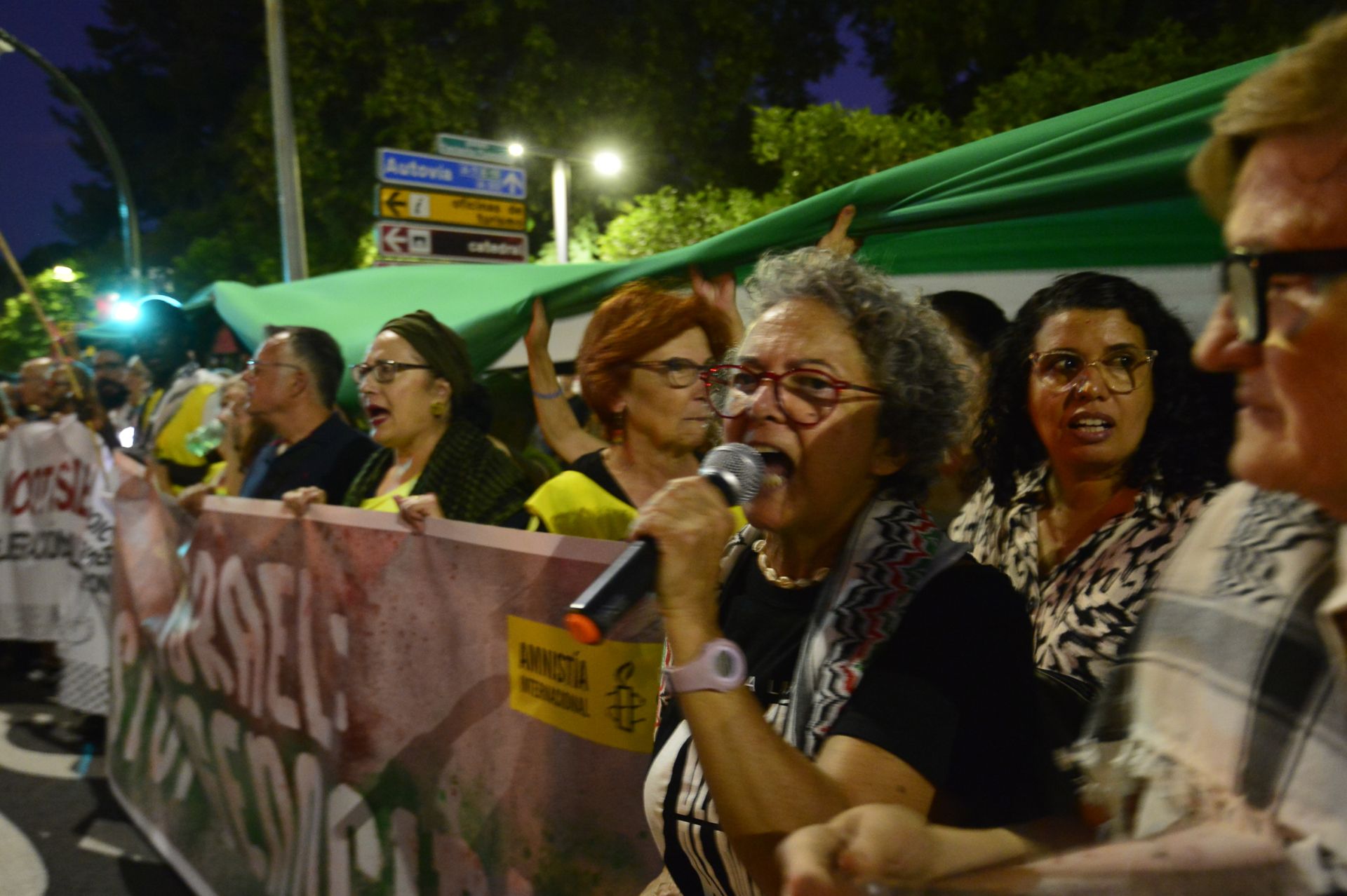 La masiva manifestación por Gaza en Murcia, en imágenes