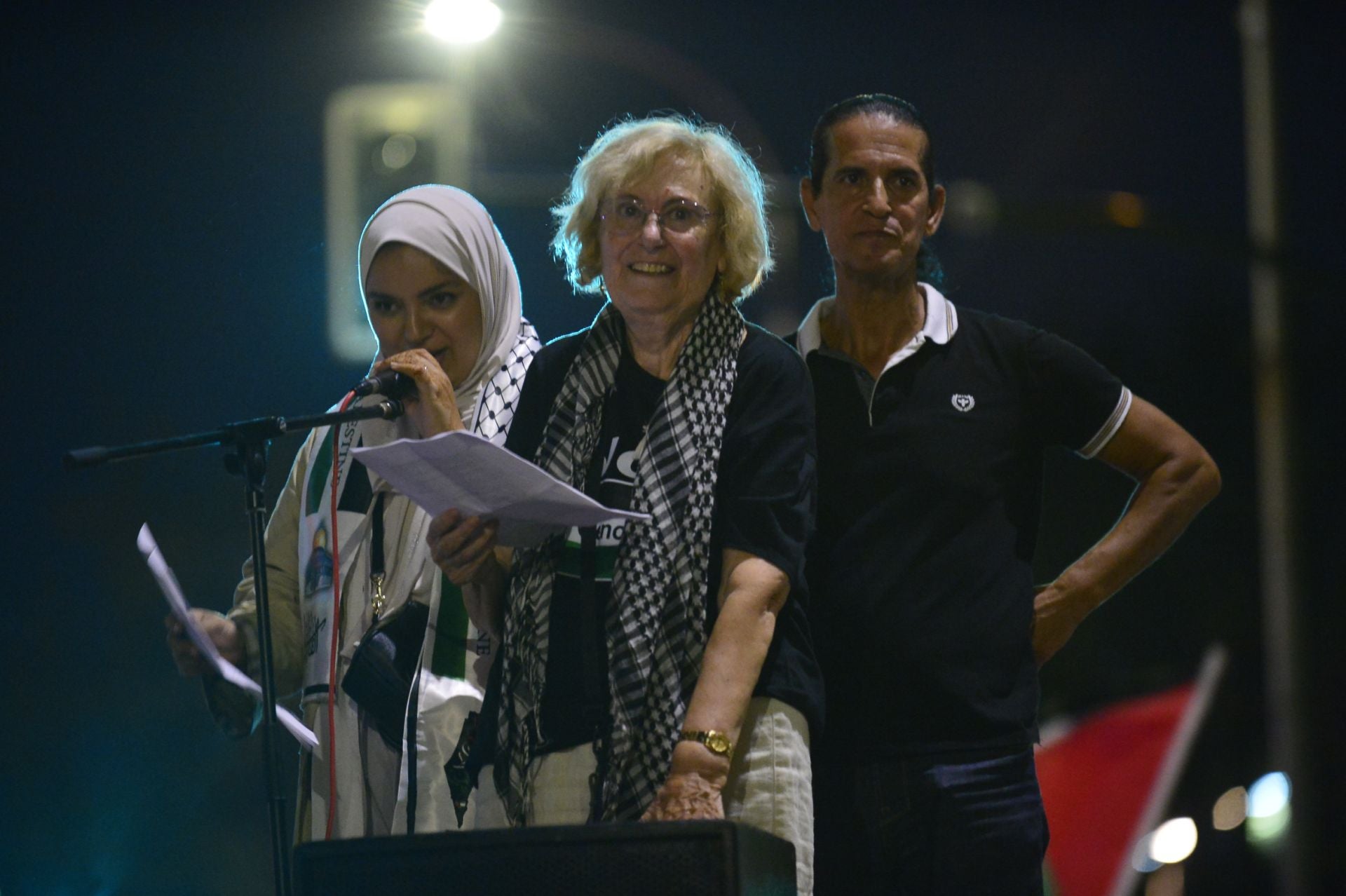 La masiva manifestación por Gaza en Murcia, en imágenes