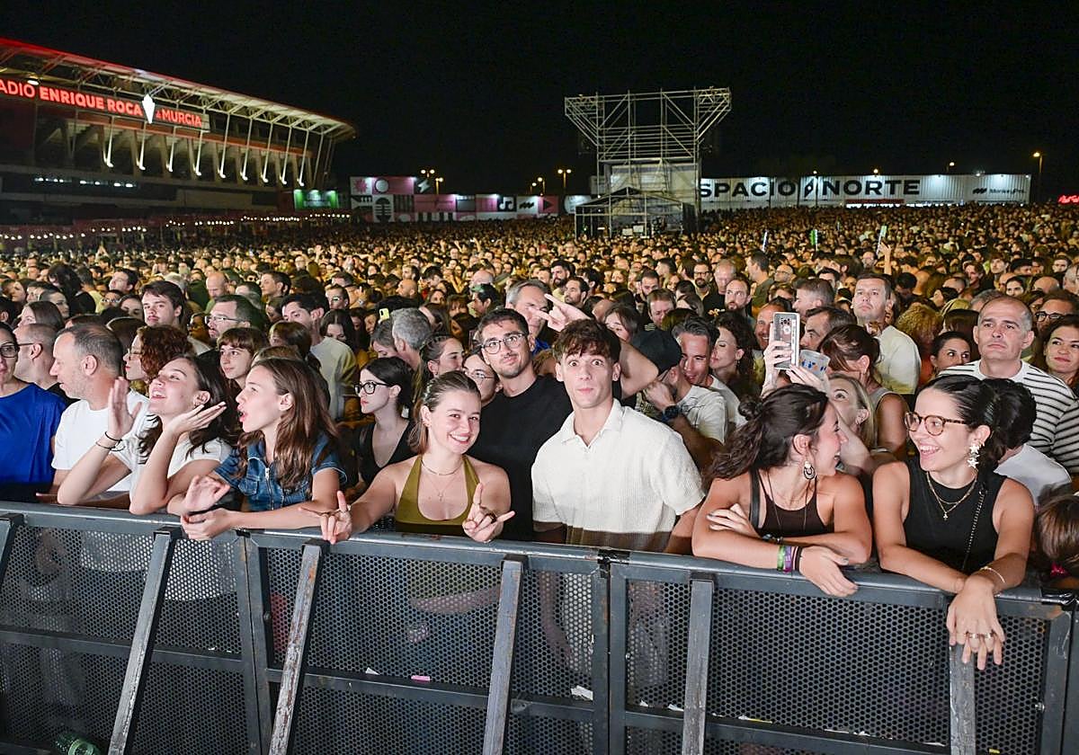En imágenes, el concierto de Leiva en el Espacio Norte de Murcia