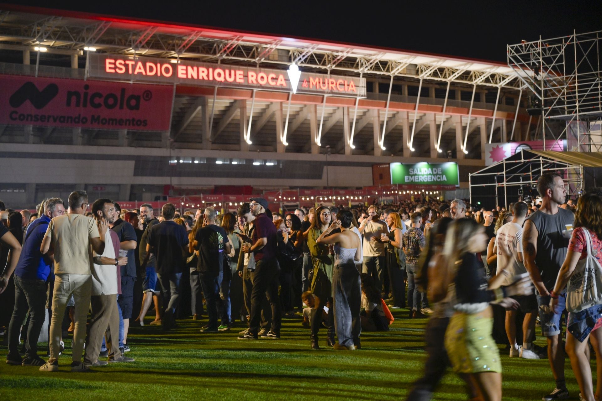 En imágenes, el concierto de Leiva en el Espacio Norte de Murcia