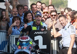 En imágenes, el histórico triunfo del murciano Fermín Aldeguer en Indonesia