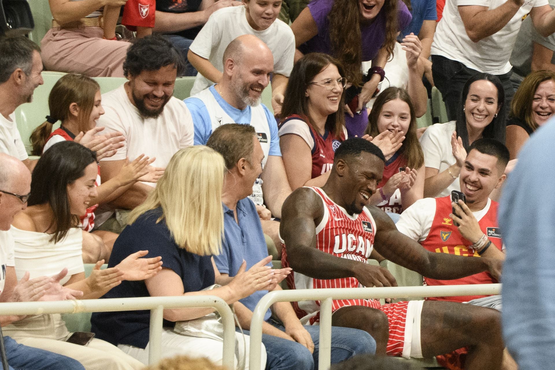 Un UCAM de sobresaliente el primer día ante el Andorra, en imágenes
