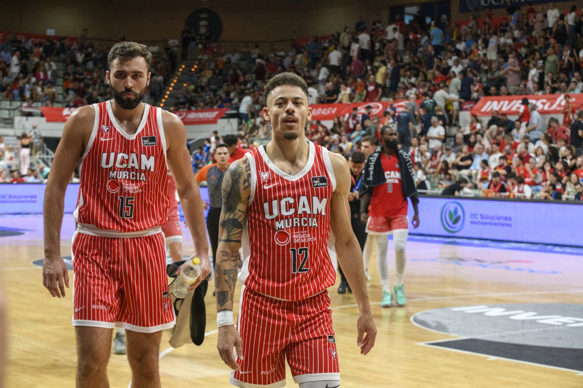 Un UCAM de sobresaliente el primer día ante el Andorra, en imágenes