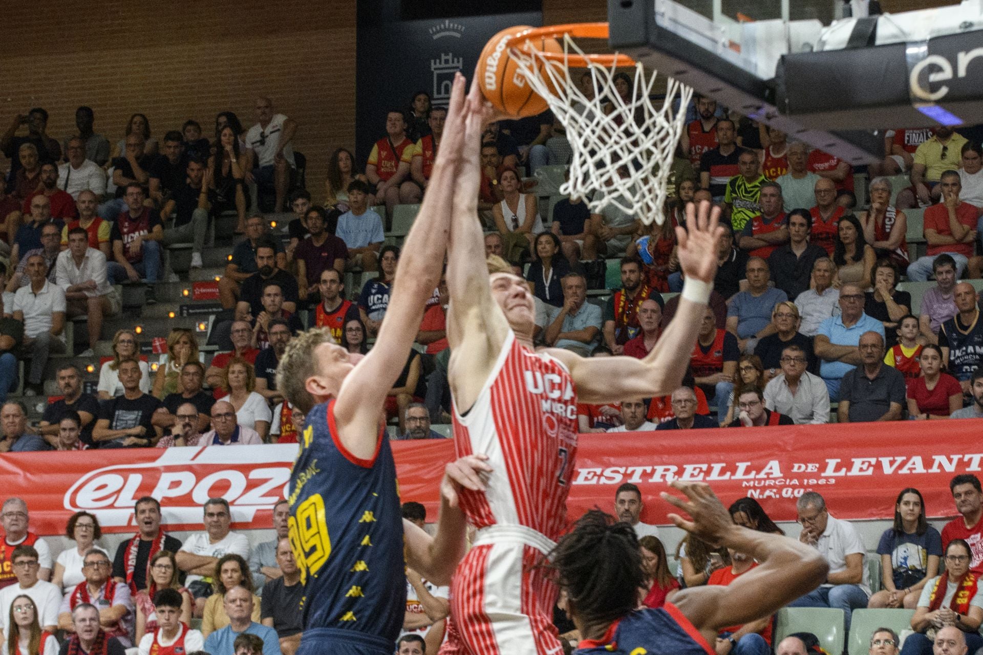 Un UCAM de sobresaliente el primer día ante el Andorra, en imágenes