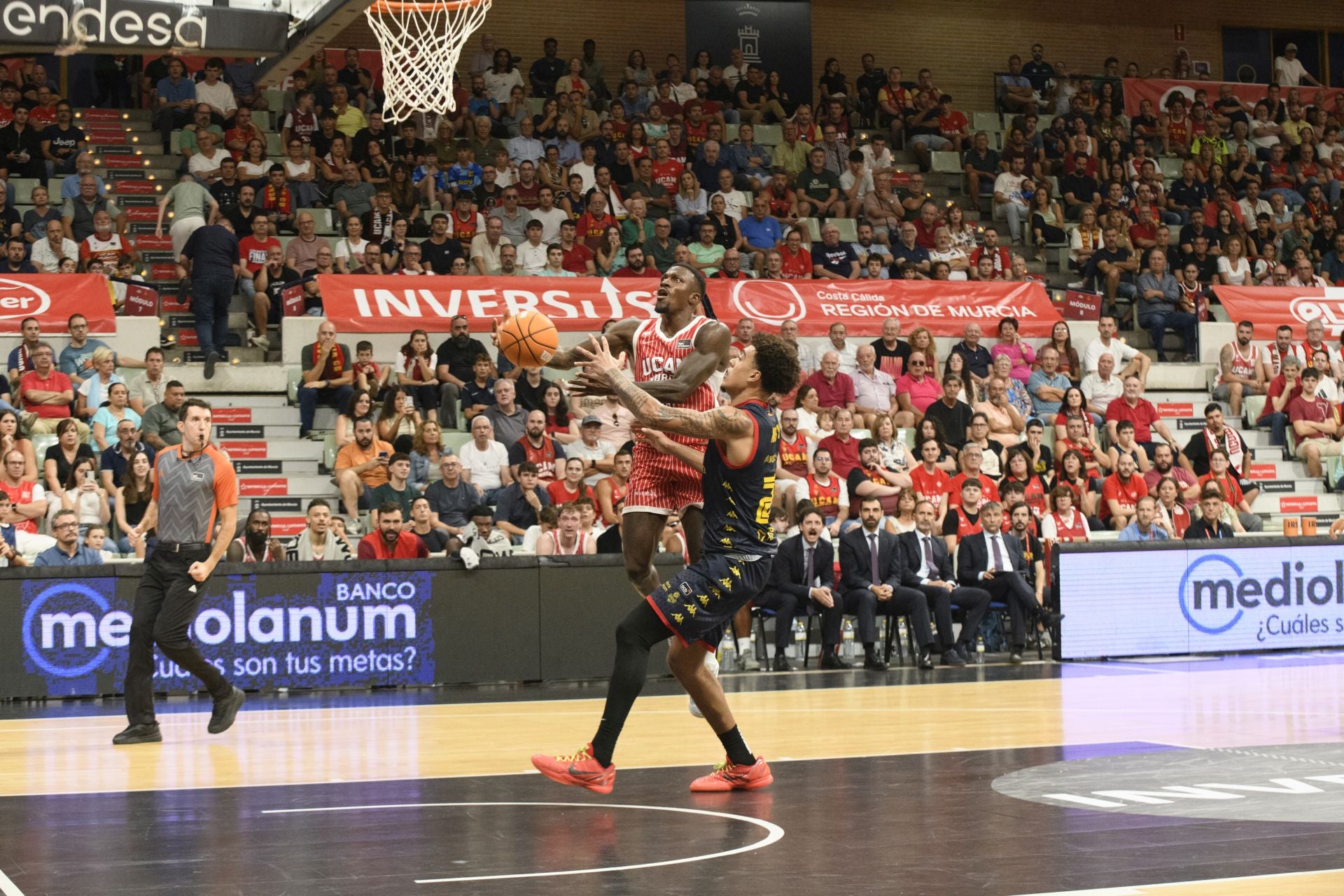 Un UCAM de sobresaliente el primer día ante el Andorra, en imágenes