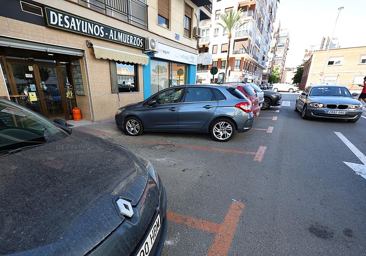 Zona naranja en Murcia en una imagen de archivo.