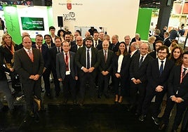 La delegación de la Región de Murcia en la Feria Anuga 2025.