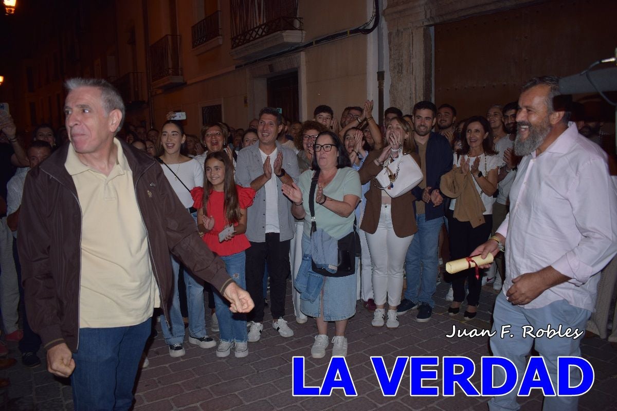 Imágenes del nombramiento de Cristiano del Año a Mateo Marti en Caravaca de la Cruz