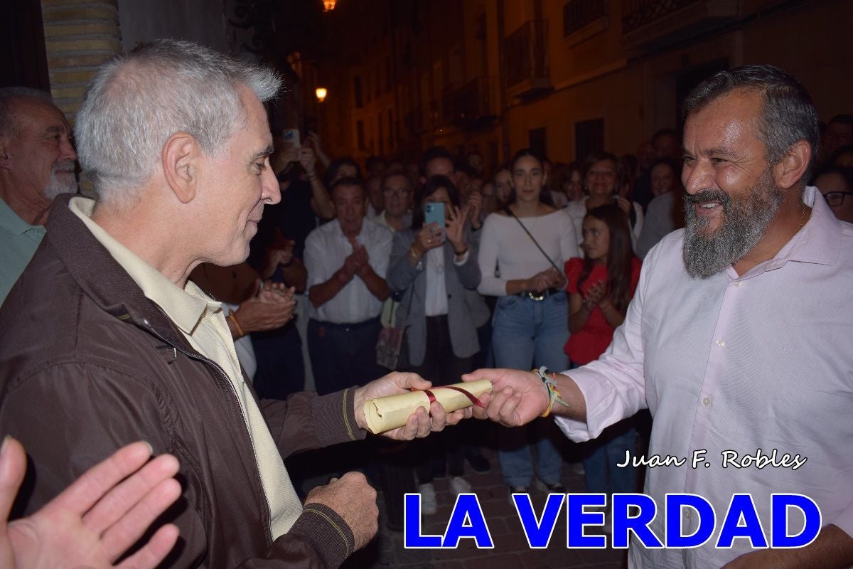 Imágenes del nombramiento de Cristiano del Año a Mateo Marti en Caravaca de la Cruz