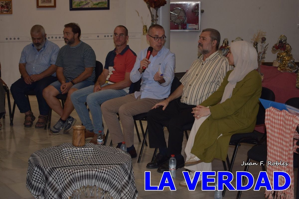 Imágenes de Charla &#039;La voz de Palestina. Diálogo con Eman y Abdallah Mhanna&#039; en Caravaca