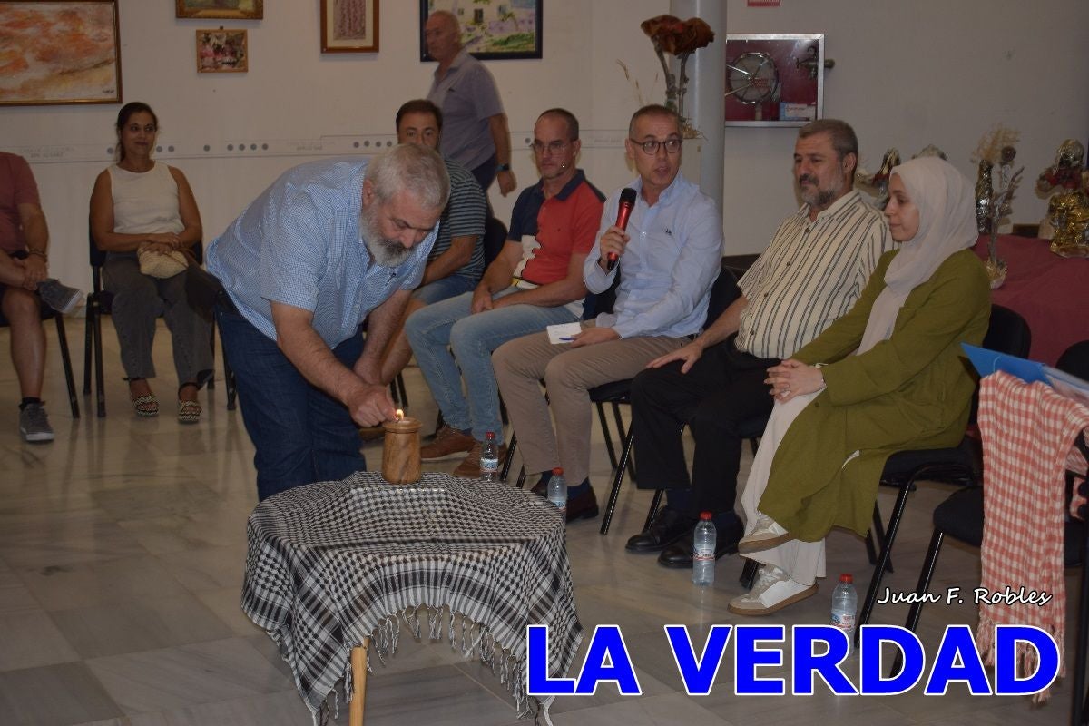 Imágenes de Charla &#039;La voz de Palestina. Diálogo con Eman y Abdallah Mhanna&#039; en Caravaca