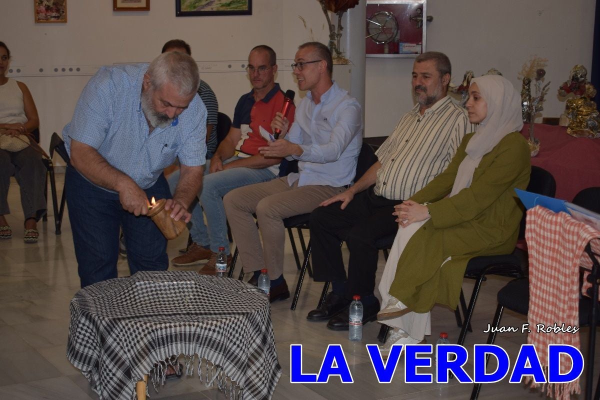 Imágenes de Charla &#039;La voz de Palestina. Diálogo con Eman y Abdallah Mhanna&#039; en Caravaca