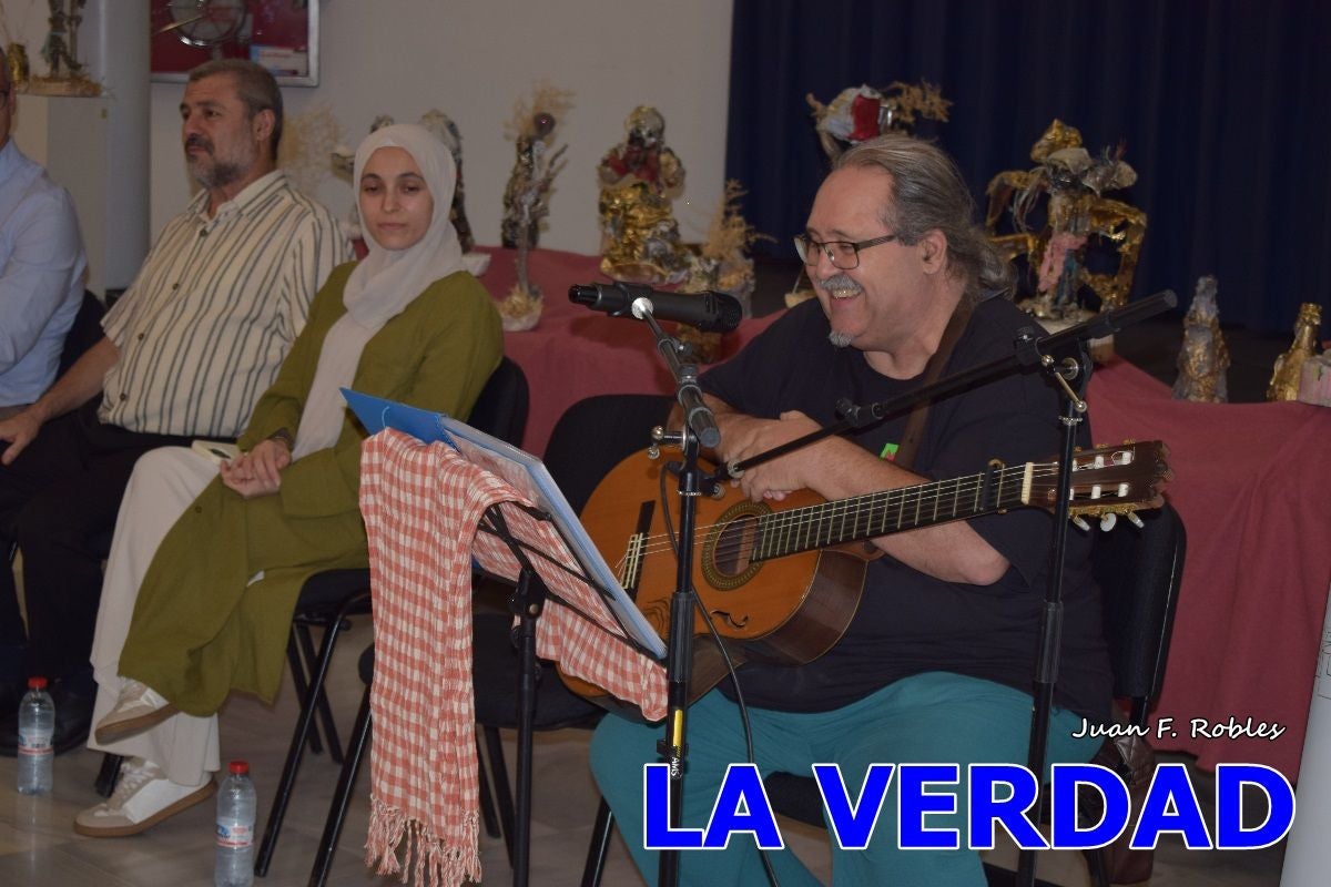 Imágenes de Charla &#039;La voz de Palestina. Diálogo con Eman y Abdallah Mhanna&#039; en Caravaca