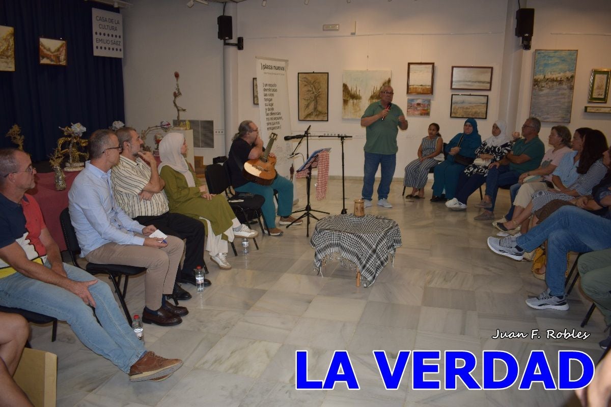 Imágenes de Charla &#039;La voz de Palestina. Diálogo con Eman y Abdallah Mhanna&#039; en Caravaca