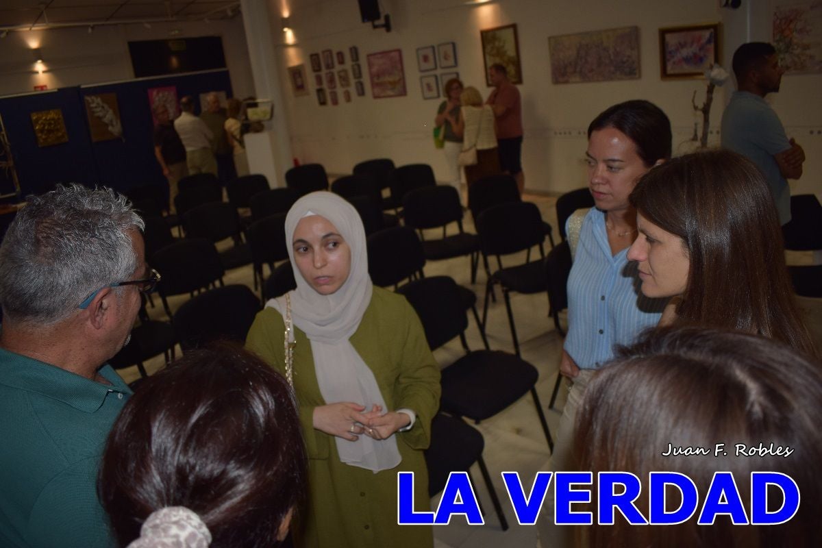 Imágenes de Charla &#039;La voz de Palestina. Diálogo con Eman y Abdallah Mhanna&#039; en Caravaca