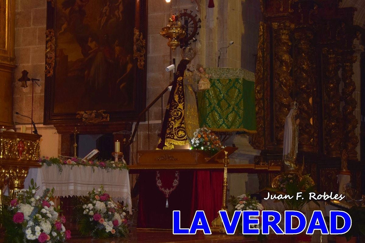 Imágenes de la Misa Solemne y Procesión de la Virgen del Rosario en Caravaca de la Cruz