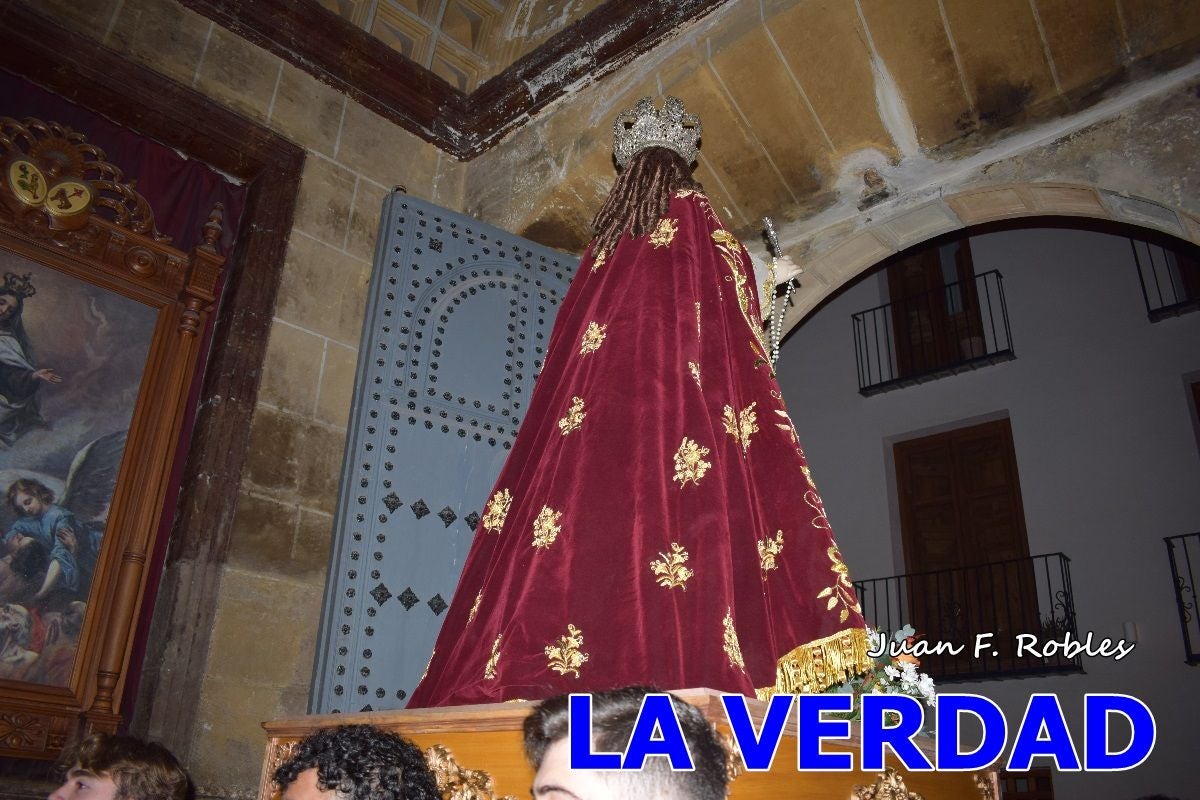 Imágenes de la Misa Solemne y Procesión de la Virgen del Rosario en Caravaca de la Cruz