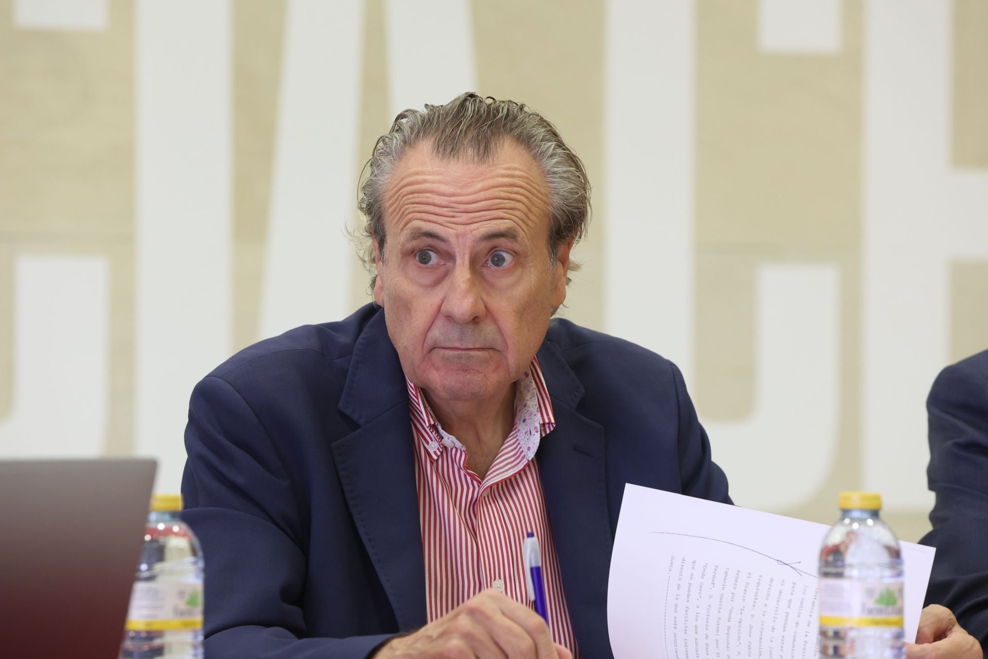 Las imágenes de la junta del Real Murcia