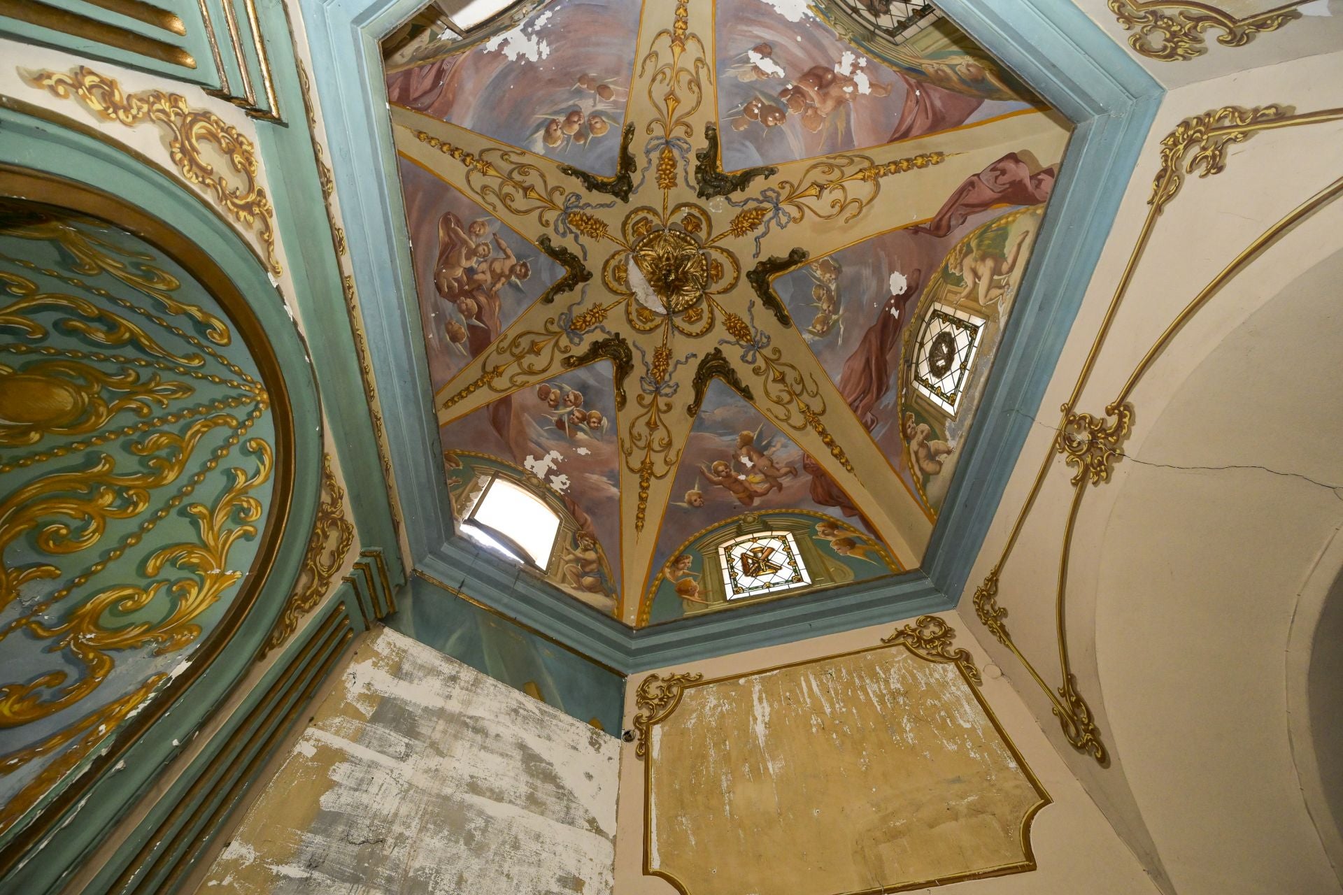 En imágenes, empiezan las obras de recuperación de la Ermita del Salitre de Murcia