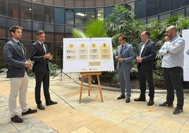 José Francisco Lajara, Jorge García Montoro, Víctor Manuel López, José Hernández y Juan Pedro Sanz.