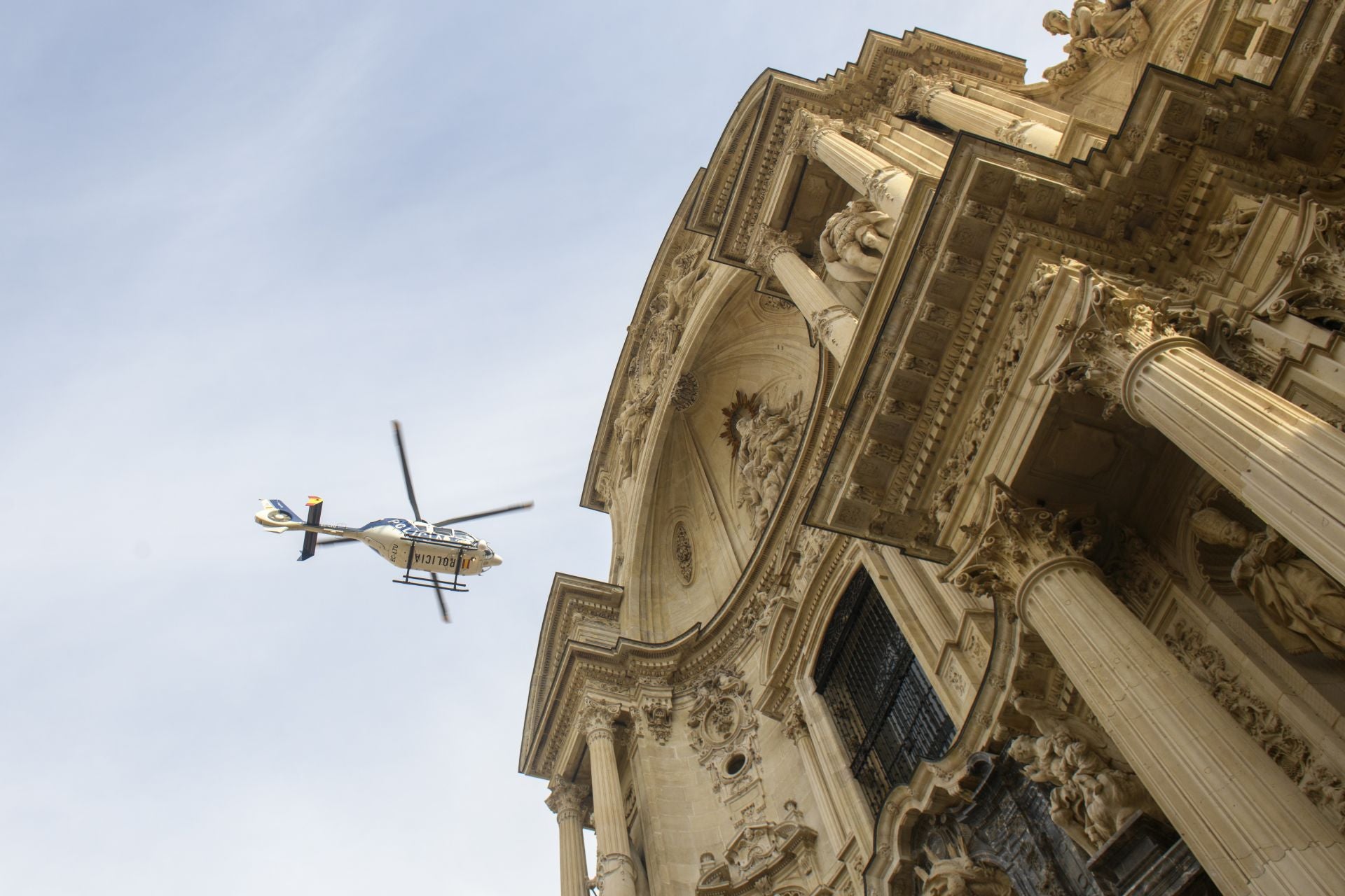 El acto por el Día de la Policía en Murcia, en imágenes