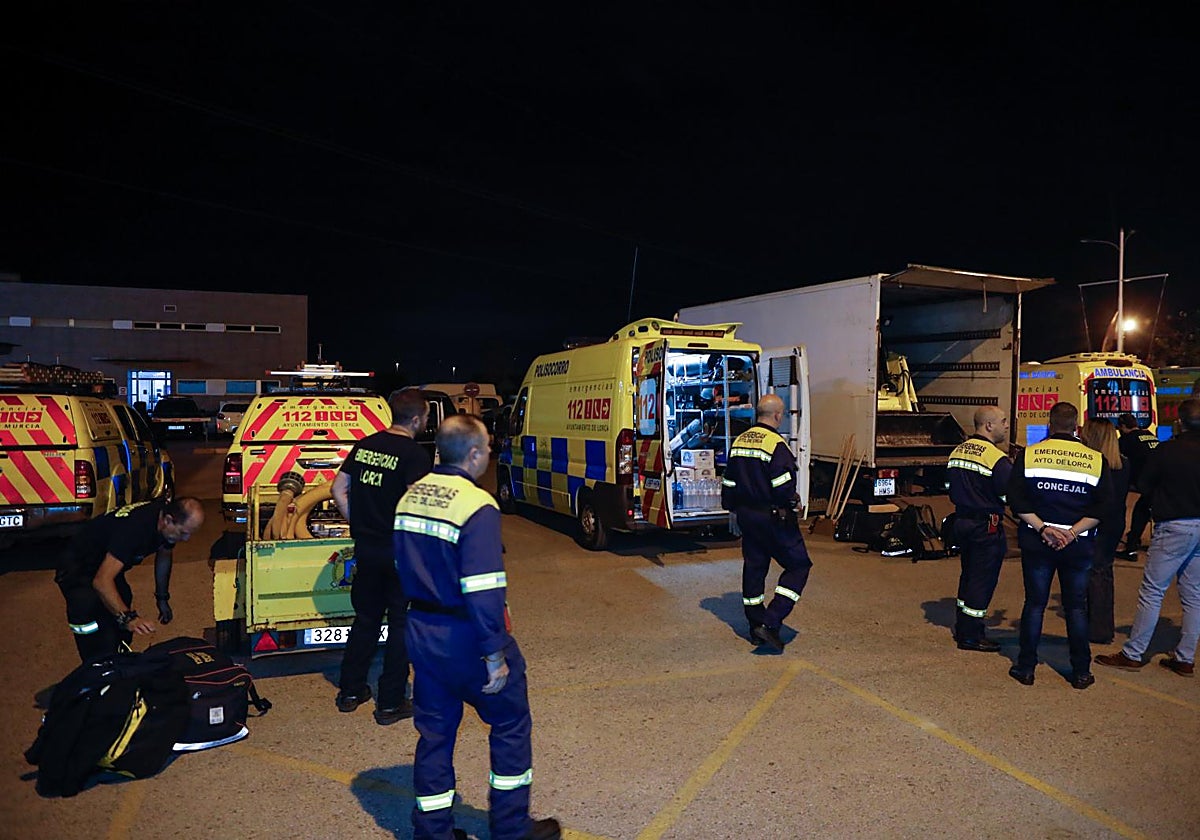 Preparativos del dispositivo de Emergencias, en una imagen de archivo.