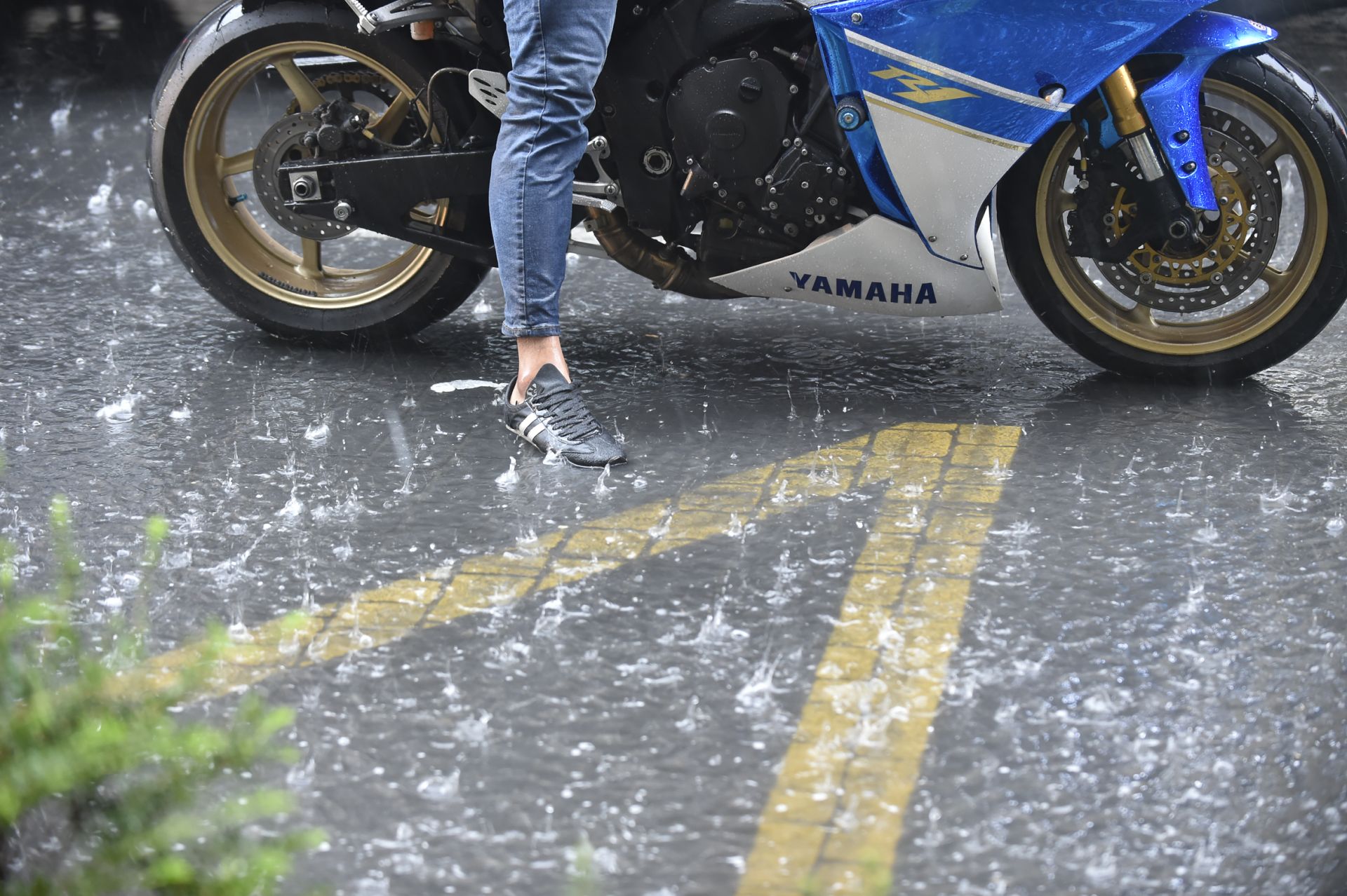 Las imágenes de la tormenta y la lluvia por la dana &#039;Alice&#039; este jueves en la Región de Murcia