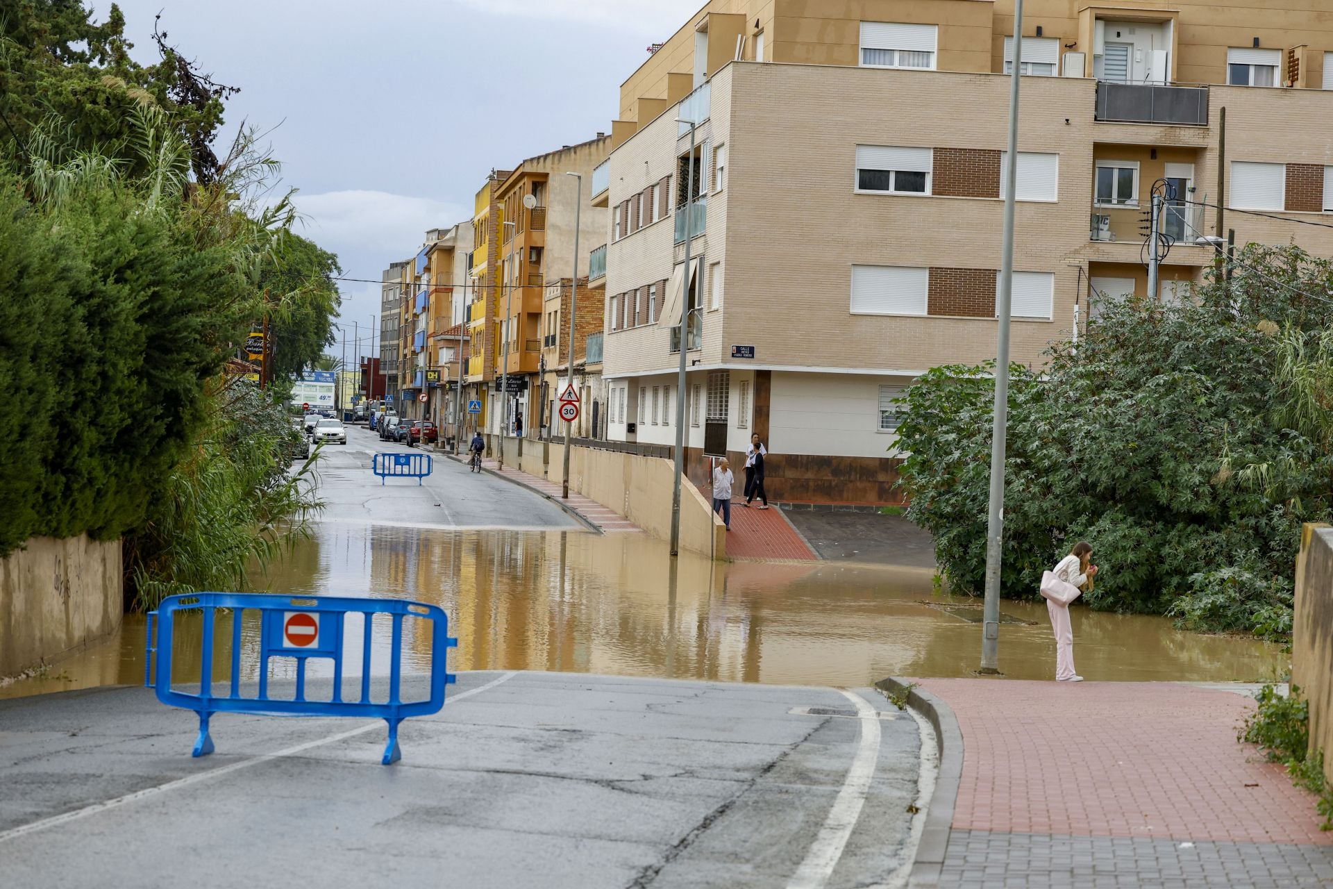 Las imágenes de la tormenta y la lluvia por la dana &#039;Alice&#039; este jueves en la Región de Murcia